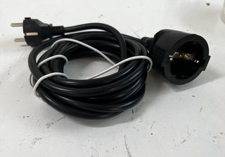 Cable alargador eléctrico con toma Schu