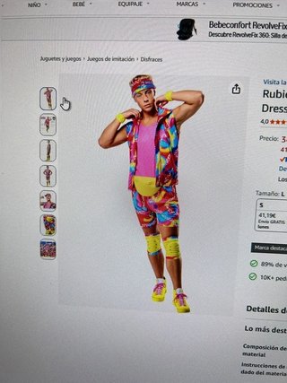 Costume ufficiale di Ken Rollerskate per adulti di Rubies...