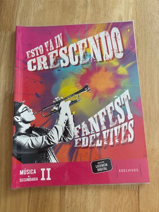 Libro Música Secundaria 2 ESO Edelvives