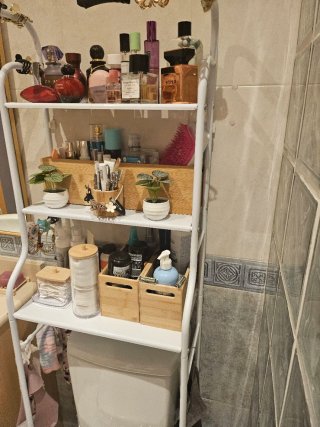 Estantería organizadora para baño