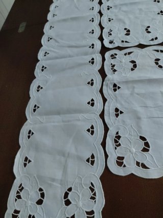 Tris lino a mano cm100x25 e 2 cm40x26