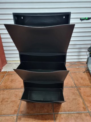 Zapatero Trones Ikea Negro