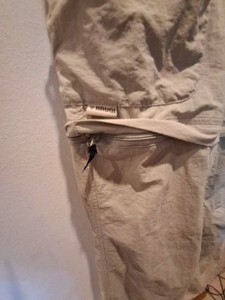 Pantaloni cargo tecnici convertibili Brugi Tg 52