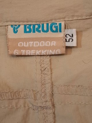 Pantaloni cargo tecnici convertibili Brugi Tg 52