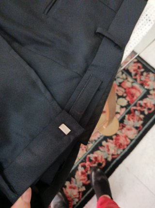 Abito elegante uomo nero taglia 48