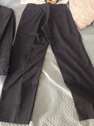 Traje Zegna Azul Marino Hombre talla M.