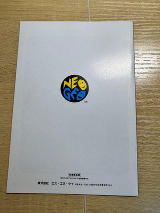 Fatal Fury SNK Neo Geo AES NeoGeo NG Jap