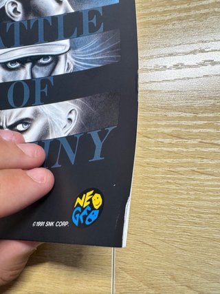 Fatal Fury SNK Neo Geo AES NeoGeo NG Jap