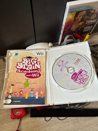 Pack Mini Wii Completa + 2 Juegos