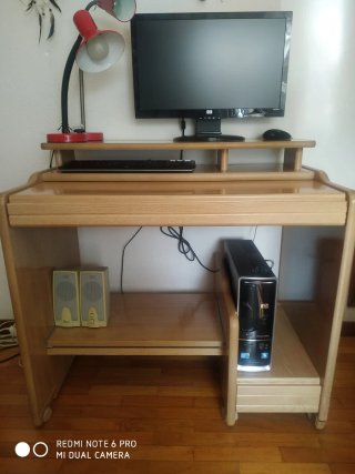 Mesa de madera plegable