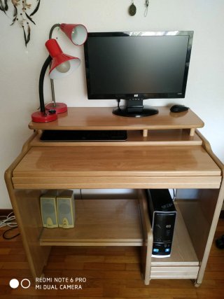 Mesa de madera plegable