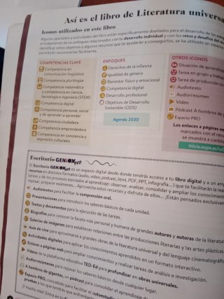Literatura Universal 1º Bachillerato. Libro del...
