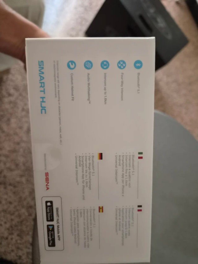 Smart HJC 21B Intercomunicador Bluetooth