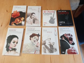 Lotes de CDs de Ópera, Jazz y Rock