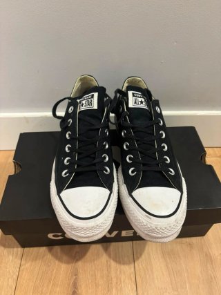Zapatillas Converse Talla 37.5-38 Negras