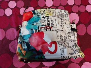 Borsa Desigual fantasia similpelle