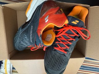 Zapatillas Babolat Tenis/Padel Gris Naranja