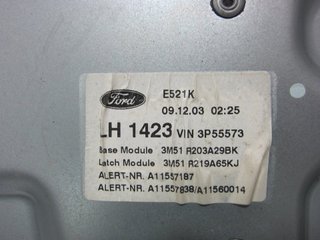 ELEVALUNAS DELANTERO IZQUIERDO FORD FOCUS C-MAX (CAP)(2003) 3M51R203A29BK 1636972