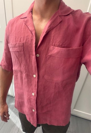 Camisa Zara Rosada