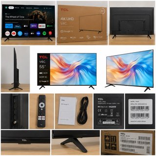 TCL 55 4K UHD V6C Smart TV Google TV