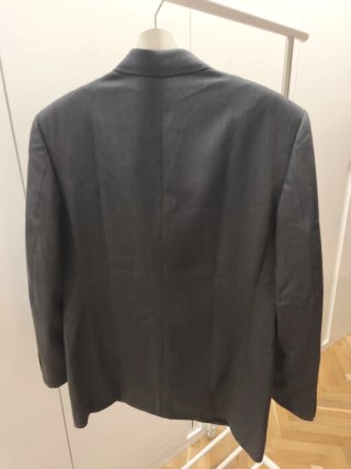 Americana gris hombre