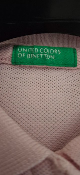 Polo rosa bimba,  Benetton