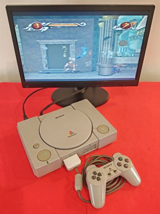 100% Pack Completo PS1 Fat Gris Playstation 1 PSX
