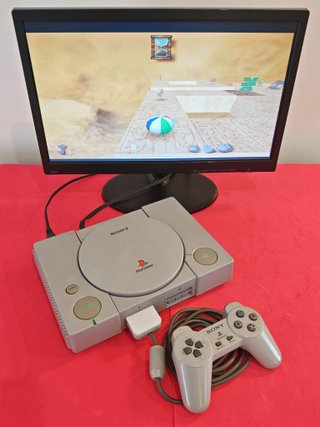 100% Pack Completo PS1 Fat Gris Playstation 1 PSX