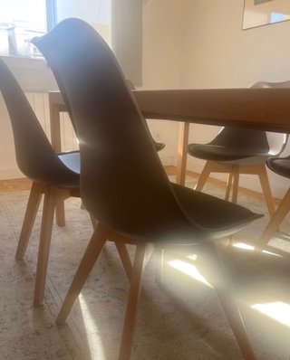 SKLUM lote 4 Sillas Diseño Gris