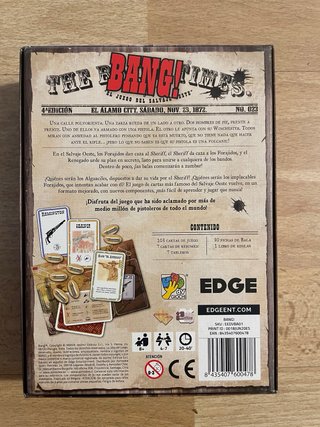 Juego de mesa BANG! El Juego del Salvaje Oeste