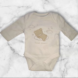 Body bebé manga larga oso Sweet dreams