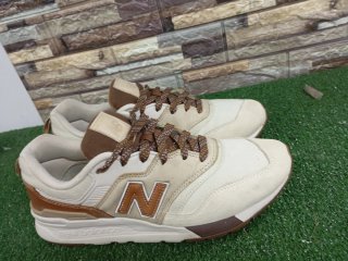 New Balance Sneakers Beige/Brown Uomo