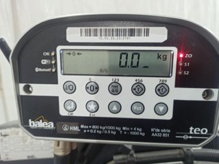 LINDE N20L - Transpaleta con báscula