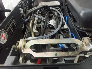 LINDE N20L - Transpaleta con báscula