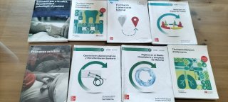 Libros cfgm auxiliar enfermería  todos por 100 €