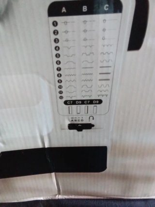 MAQUINA DE COSER ELÉCTRICA DOMESTICA.