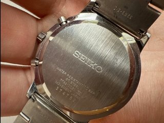 Reloj Seiko Cronógrafo Acero Inoxidable