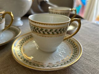 Juego de té Haviland Limoges Porcelana