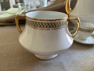 Juego de té Haviland Limoges Porcelana