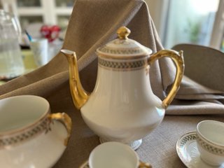 Juego de té Haviland Limoges Porcelana