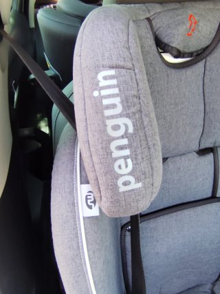 Silla de coche Penguin gris