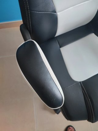 Silla Gaming GAME Negra y Blanca