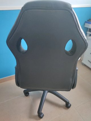 Silla Gaming GAME Negra y Blanca