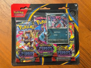 Blister 3 sobres de mejora Fuegos Fantasmales