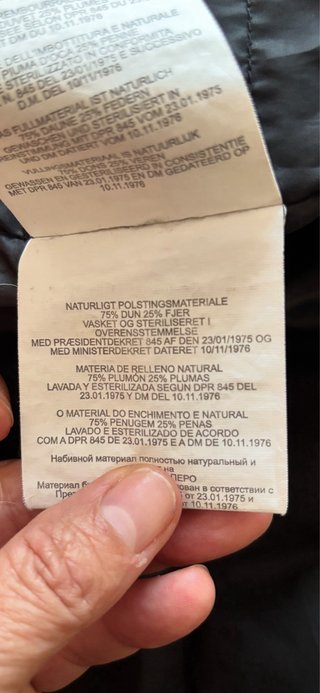 Abrigo Ralph Lauren Negro con Capucha