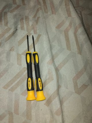 2 Cacciaviti Torx Security T6, T10