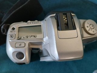 Minolta 404si Dynax fotocamera + obiettivo
