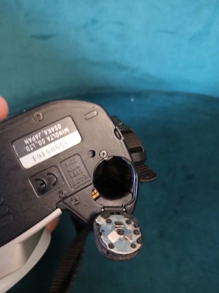 Minolta 404si Dynax fotocamera + obiettivo
