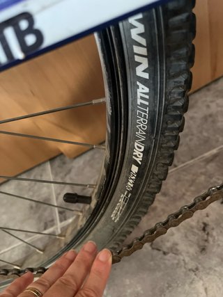 Bicicleta B'TWIN Azul MTB