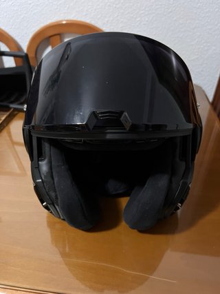Casco Moto LS2 Advant XXL Negro Mate